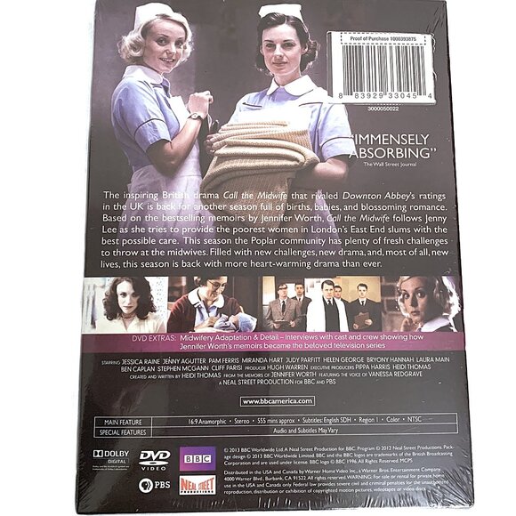 Call the Midwife DVD Season 2 Region 1 Anamorph The Complete Original Series NEW - Picture 3 of 7